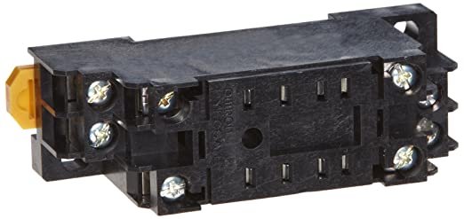 OMRON SOCKET PYF08A-E (Relay Sockets &amp; Fixings Trk Mt Sckt DPDT MY Finger Safe Term)